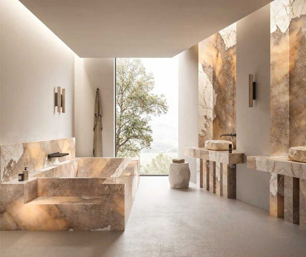 Golden Ambra Full Lappato 1620x3240x12mm (5.24sqms/slab)