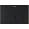 A1 Dual Flush Actuator Plate Matt Black