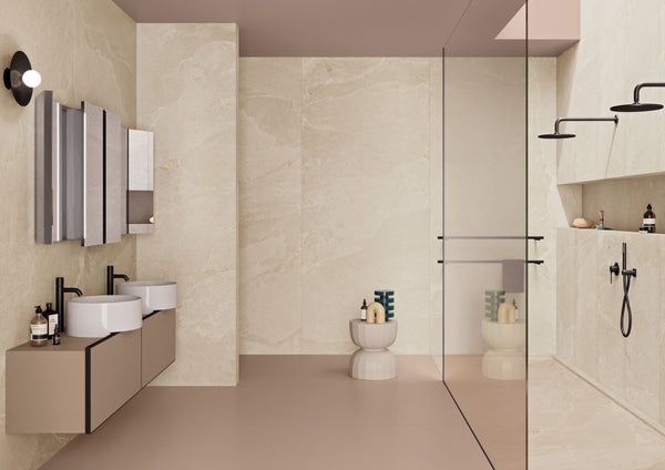 Ardesia Beige Unglazed Porcelain Fullbody 598x1197x9mm (1.44sqm2/box)