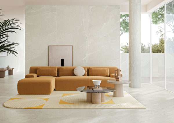 Ardesia Bianco Beige Unglazed Porcelain Fullbody 800x1600x9mm (2,56m2)