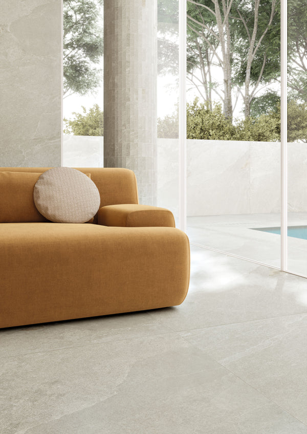 Ardesia Bianco Beige Unglazed Porcelain Fullbody 800x1600x9mm (2,56m2)