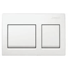 Alpha35 Actuator Plate for Dual Flush White