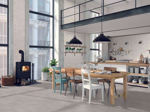 Absolute Cement Ice Matt Porcelain 597x1196x9.5mm (1.44sqm2/box)