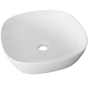 Amber Countertop Basin Polished White
