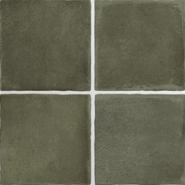 Argile Cuadrado Khaki Matt Porcelain