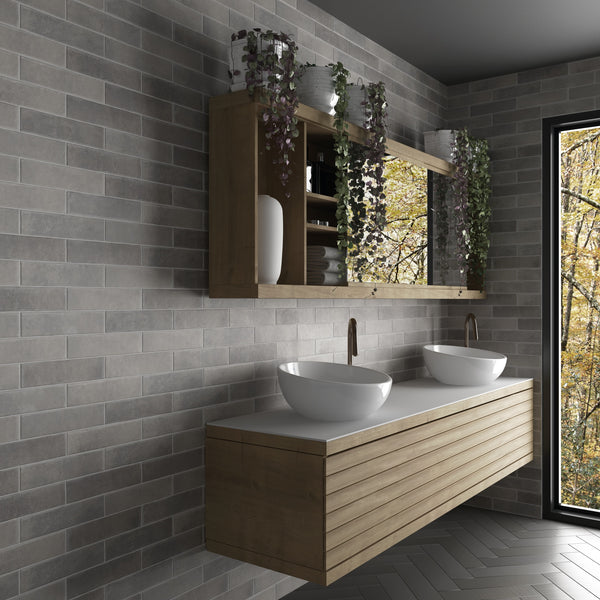 Argile Subway Concrete 60x240x9mm (0.5 sqm/box)