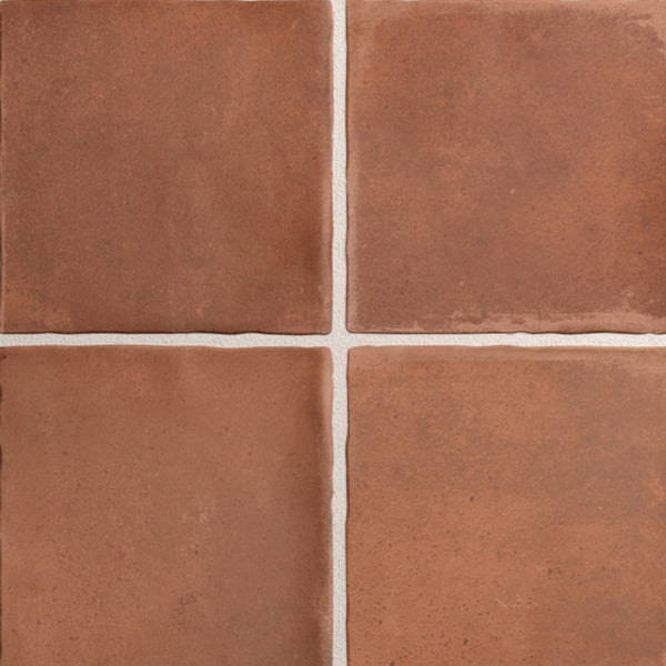Argile Cuadrado Cotto Porcelain Matt Tile 100x100x9mm 0.60sqm/box)