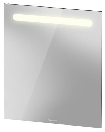 Duravit No. 1 Mirror 600x700x35mm With Lighting