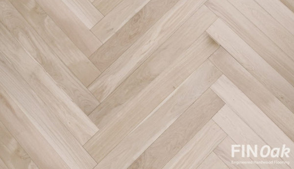 FINOak - 600 X 125 X 14/3 Herringbone1,5Sqm / Box