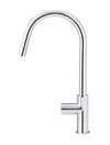 Retractable Round Pinless Kitchen Mixer Chrome