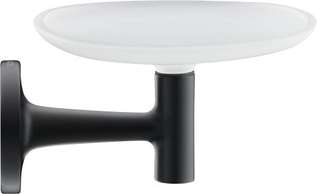 Starck T Soap Dish Black Matt 140X119X66 mm