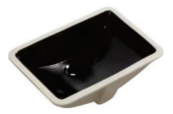 Lave Risette Underslung Basin Black 530X375X200mm