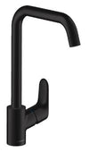 Hansgrohe Decor Single Lever Kitchen Mixer 260, 7 L/Min, 1Jet Matt Black