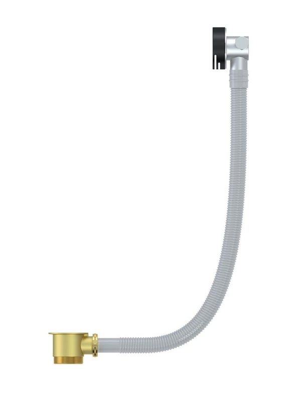 Bath Filler with Overflow Black