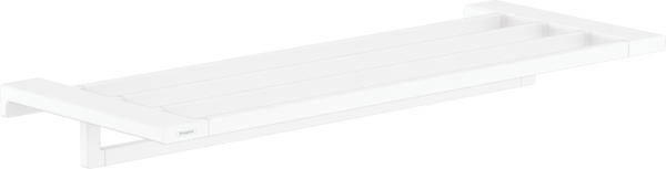 Hansgrohe Addstoris Towel Rack With Towel Rail Matt White