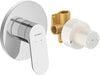 Wave Single Lever Shower Mixer Set Chrome