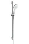 Hansgrohe Croma Select E Shower Set 110 Vario Ecosmart 9 L/Min With Shower Bar 90 Cm White/Chrome