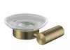 Bijiou Valleuse Soap Dish Gold Antique Brass