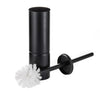 Slimline Black Toilet Brush - Wall Mounted
