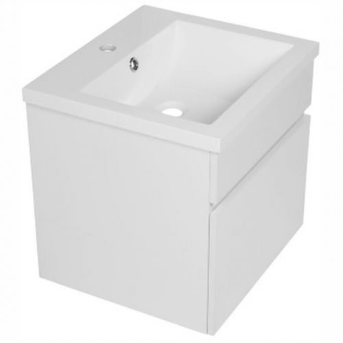 Bijiou Bathroom Cabinet Deva 500x400. Resin Basin. One Drawer