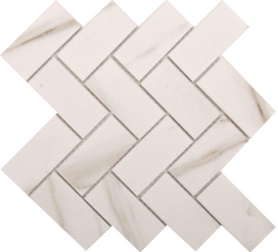 Calcatta Royal Porcelain Herringbone 45x95 275x280 (13.5 Sheet / m²)
