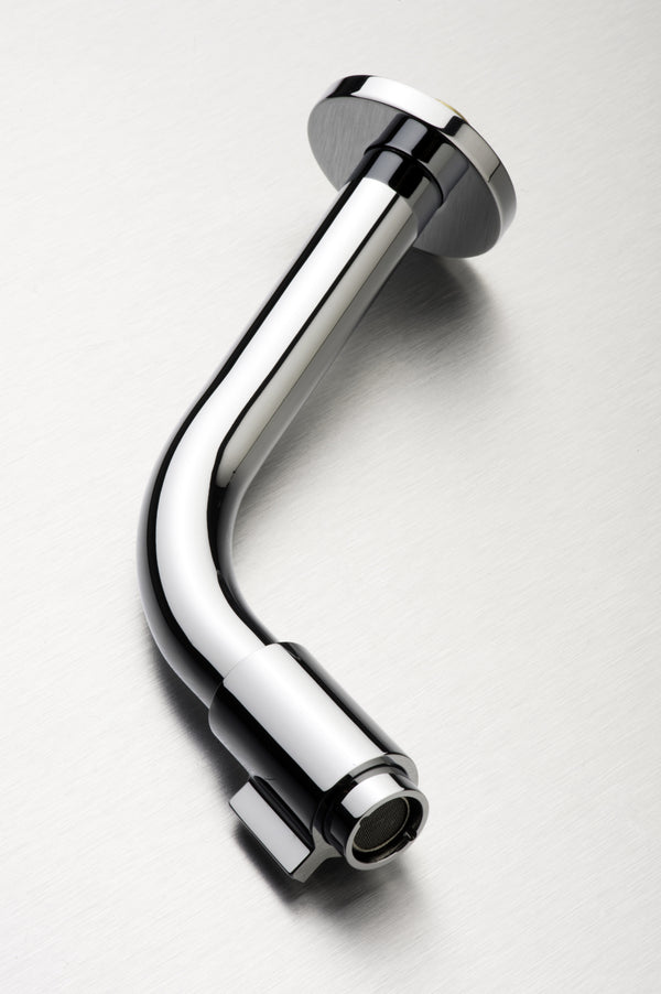 Wall Spout With Quarter Turn Valve Round