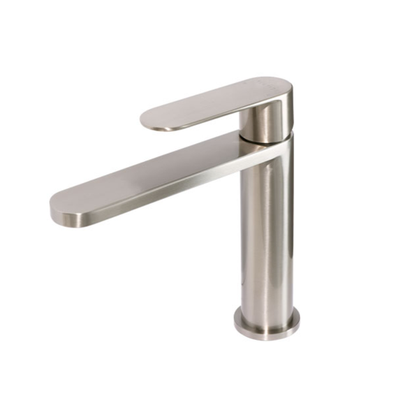 Satin Stainless Steel Basin Mixer