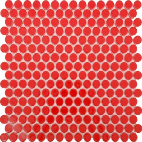 Penny Round Red Mix (19mm diam) 315x294 (11 Sheet / m²)