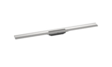 Hansgrohe Raindrain Flex Finish Set Shower Drain 1000 Cuttable For Wall Mounting Brushed Stainless S