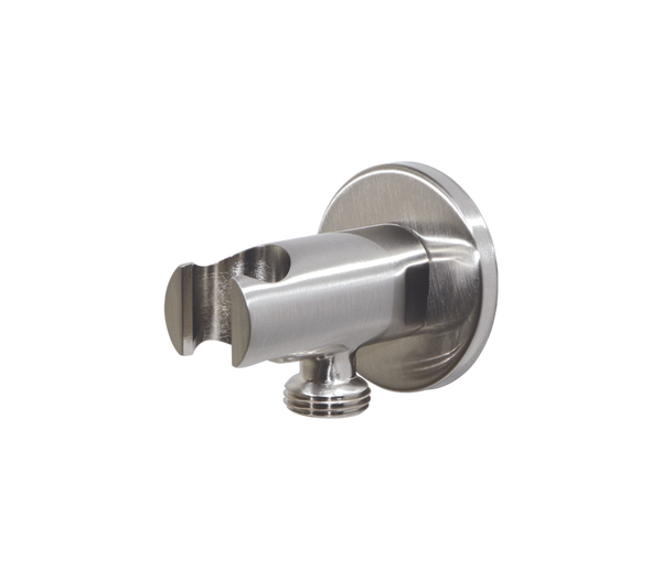 Round Outlet Brushed Stainless Steel