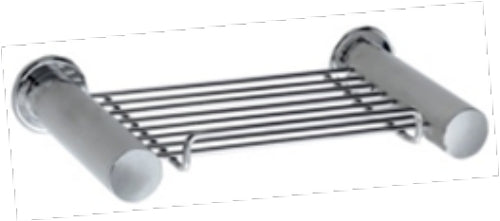 Saturn Soap Rack Single - Brushed