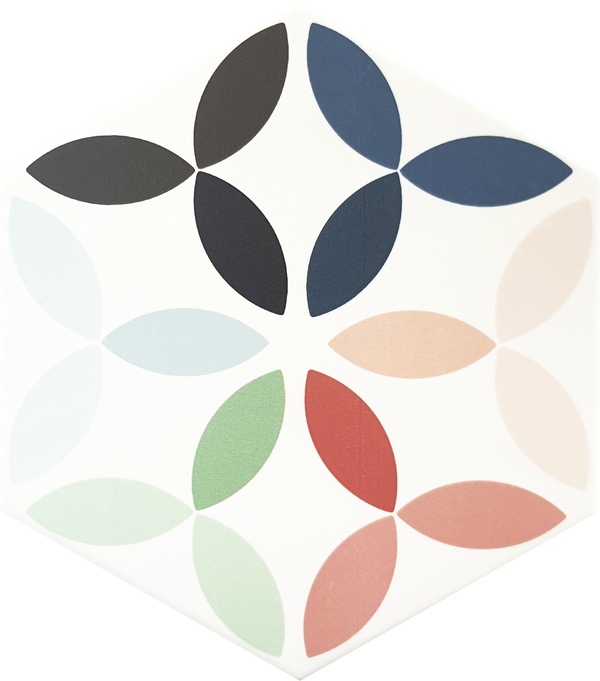 Flamingo Greta 173x150x8mm Matt Porcelain (0.5m²/box)