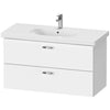 Xbase Vanity Unit Wall-Mounted White Matt 1000X458X560 mm