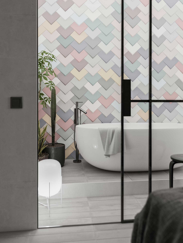 Elle Mix 200x200x8.5mm Matt Ceramic (0.69sqm/box)