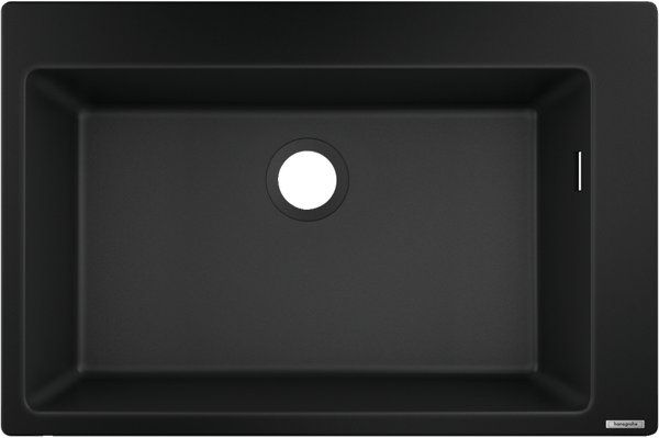 Hansgrohe S51 S510-F660 Built-In Sink 660 Graphiteblack