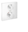 Hansgrohe Ecostat Square Thermostat For Concealed Installation For 2 Functions Matt White