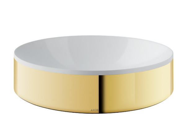 Wash Bowl 400 Without Tap Hole & Overflow - Polished Gold Optic