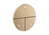 AXOR ShowSel ID valve conc.3 outl.rd BBR Brushed Bronze