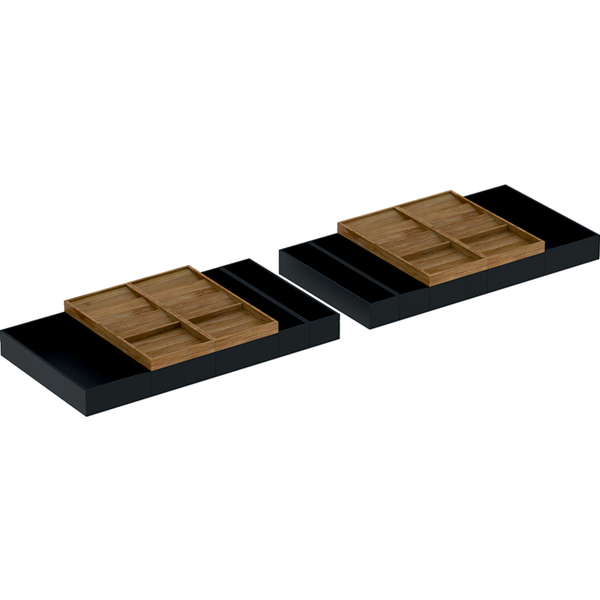 Set Of Drawer Inserts For Top Drawer 135 cm