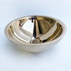 Brass Double Skin Large Countertop Basin Polished Brass 450x450x135mm