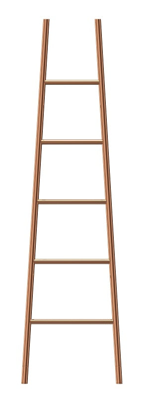 Tangent L (520) Straight Rose Gold Right (1890 X 520 X 182)