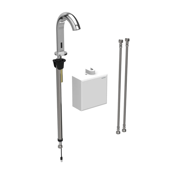 Piave DeckMount Exposed w/Mixer Chrome