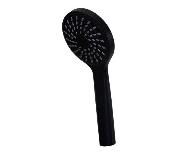 Lollipop Hand Shower Black Round