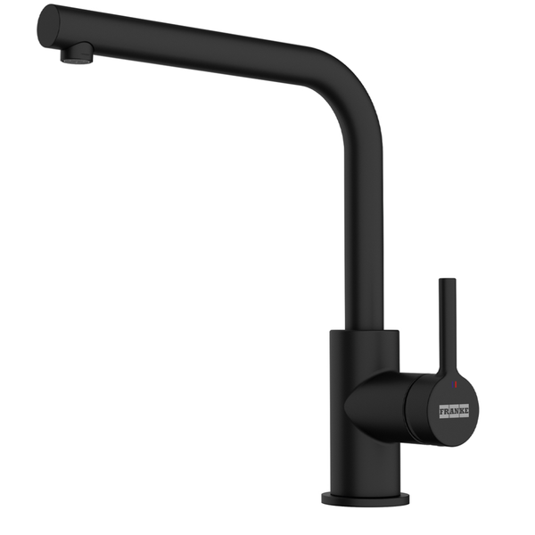 Franke Lina L Swivel Kitchen Mixer- Matt Black (G3/8)
