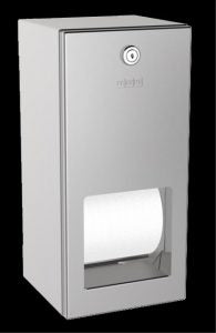 RODX 672 Double T/Roll Holder SS