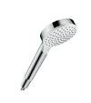 Hansgrohe Crometta Hand Shower 100 1Jet Ecosmart White/Chrome