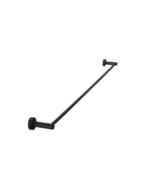 Meir Round Single Towel Rail 600 MBLK