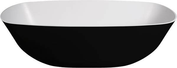 Vivian Bath NOF Matte Black 1595x730x475