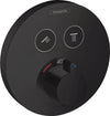 Hansgrohe Showerselect S Thermostat For Concealed Installation For 2 Functions Matt Black