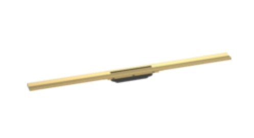 Hansgrohe Raindrain Flex Finish Set Shower Drain 1000 Cuttable Polished Gold Optic